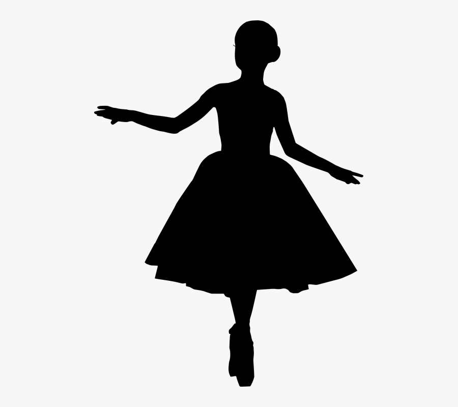 Ballerina, Ballet, Bar, Dance, Dancer, Woman, Girl - Silhouette, Transparent Clipart