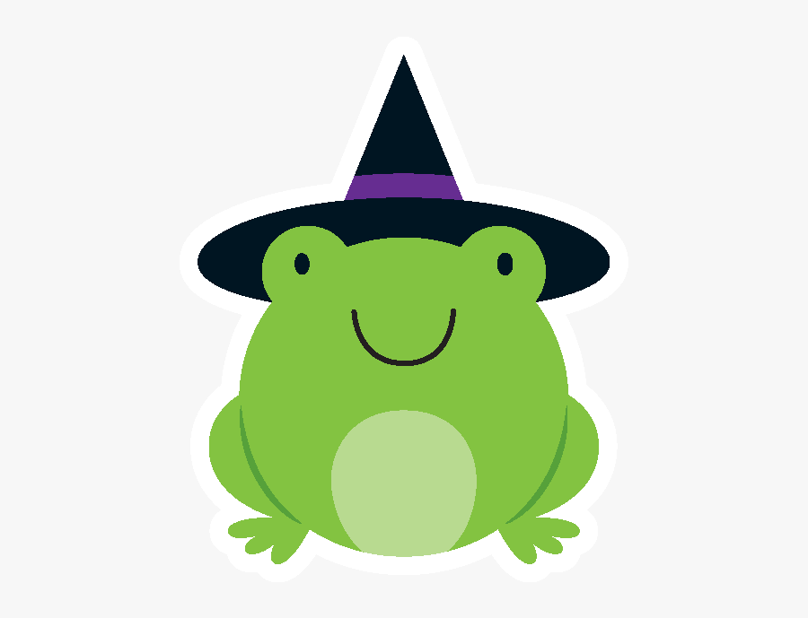 Halloween Frog - Frog Halloween, Transparent Clipart