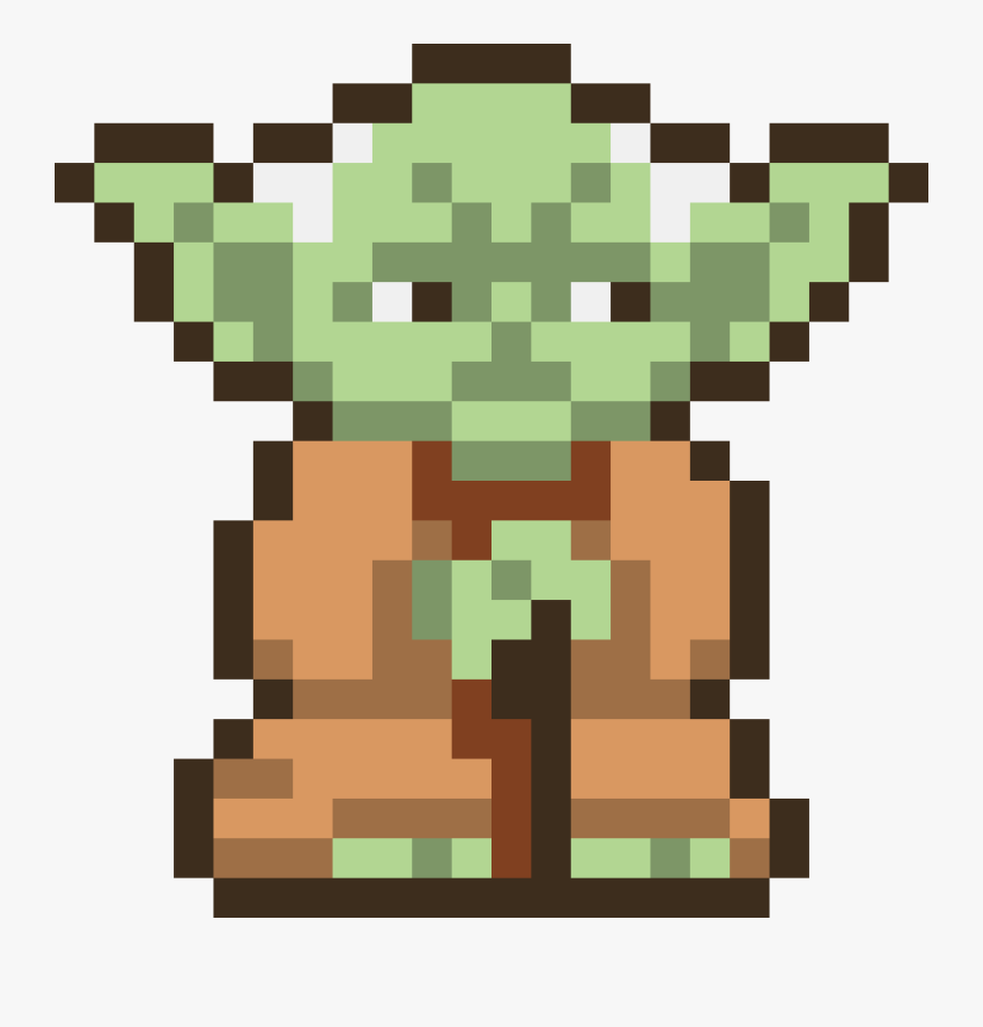 Yoda Pixel Art Png Download Yoda Pixel Art Gif Free Transparent Clipart Clipartkey