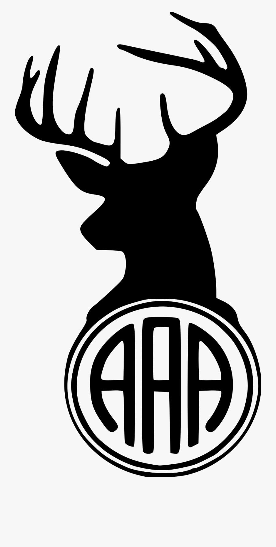 Best Monogram Clip Art - Deer Hunting Clipart, Transparent Clipart