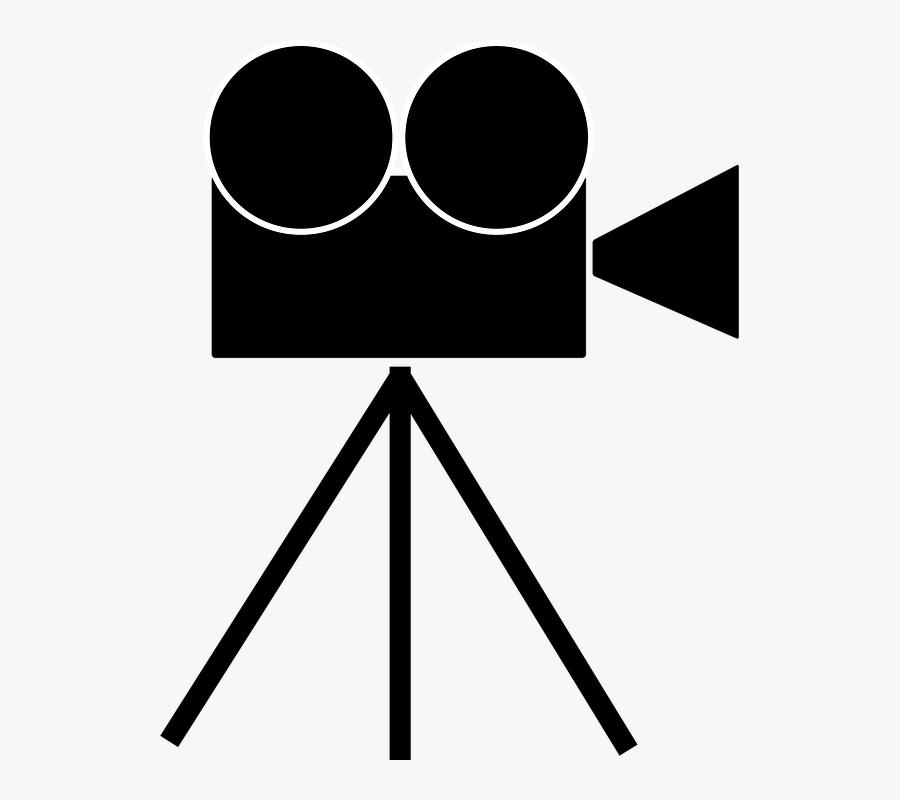 Video Camera Clipart Filming - Filmagem Png, Transparent Clipart