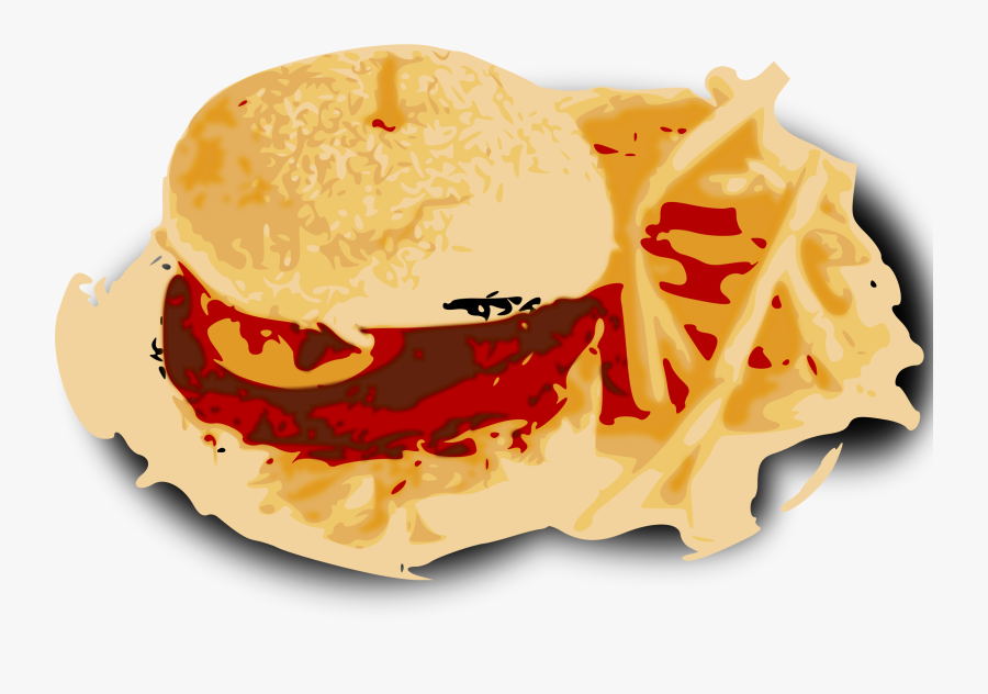 Burger & Fries Clip Arts - Junk Food No Background, Transparent Clipart