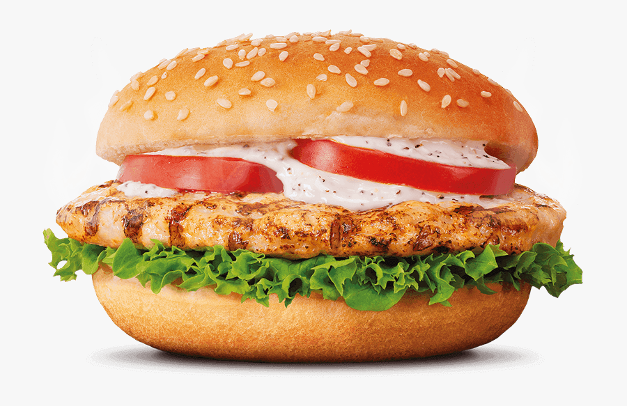 Berger Food Png - Grilled Chicken Sandwich Png, Transparent Clipart