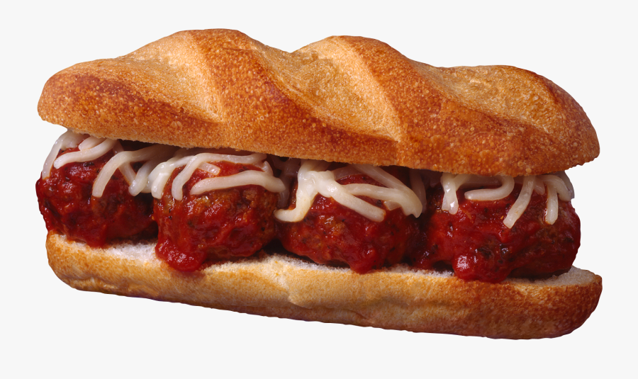 Hamburger, Burger Png Image - Italian Meatball Sandwich Png, Transparent Clipart