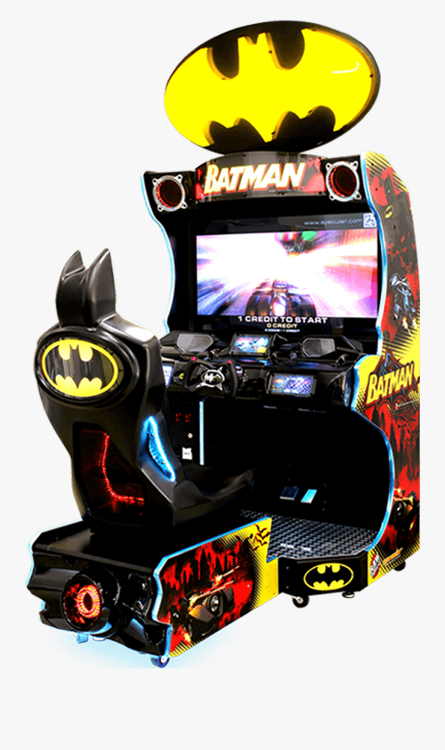 Batman Main - Batman Arcade Game, Transparent Clipart