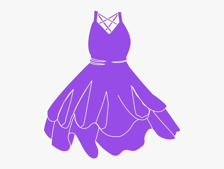 Purple Dress Clip Art , Free Transparent Clipart - ClipartKey