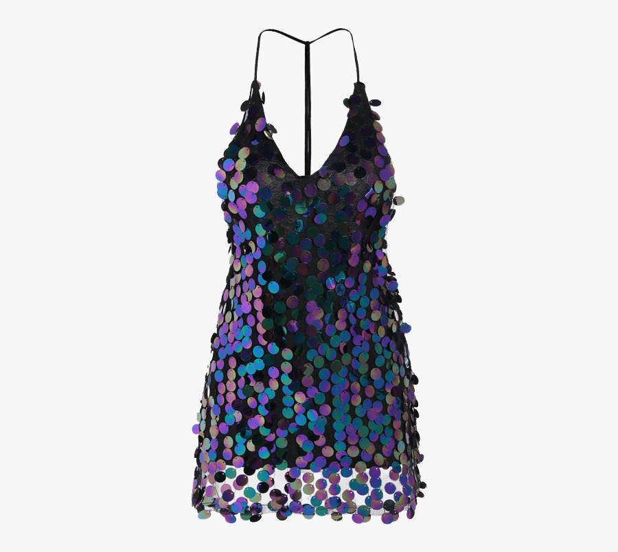 Sequin Dress Png Clipart - Sequin Mini Dress Png, Transparent Clipart