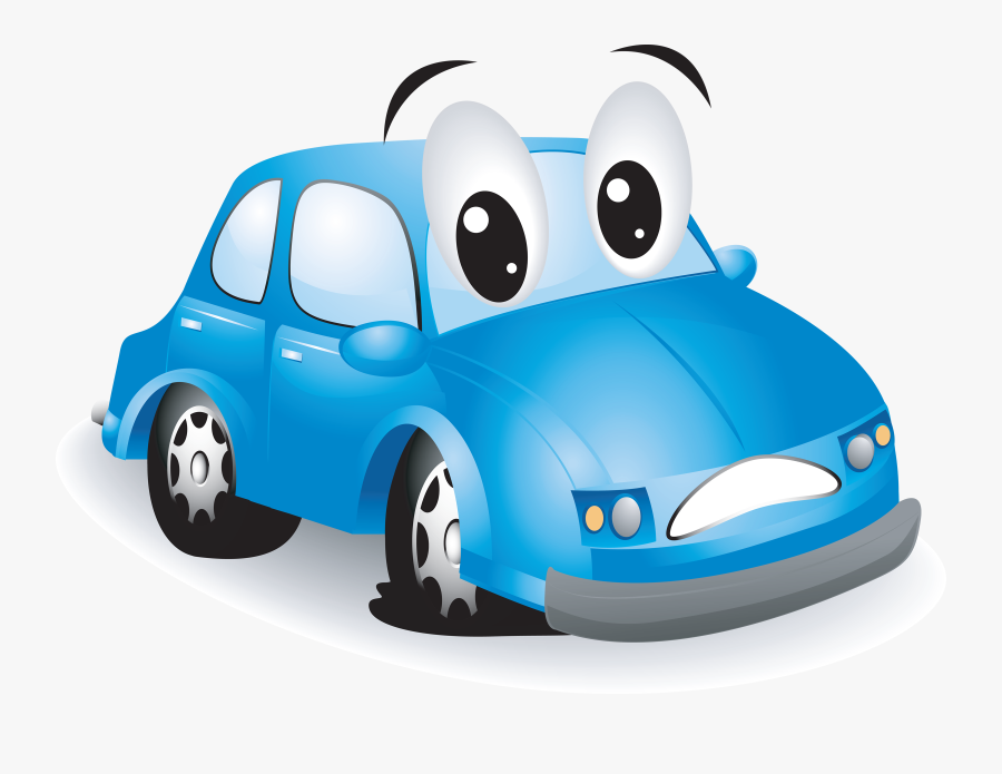 Car With A Flat Tire Clipart - Car With Flat Tire Clipart, Transparent Clipart