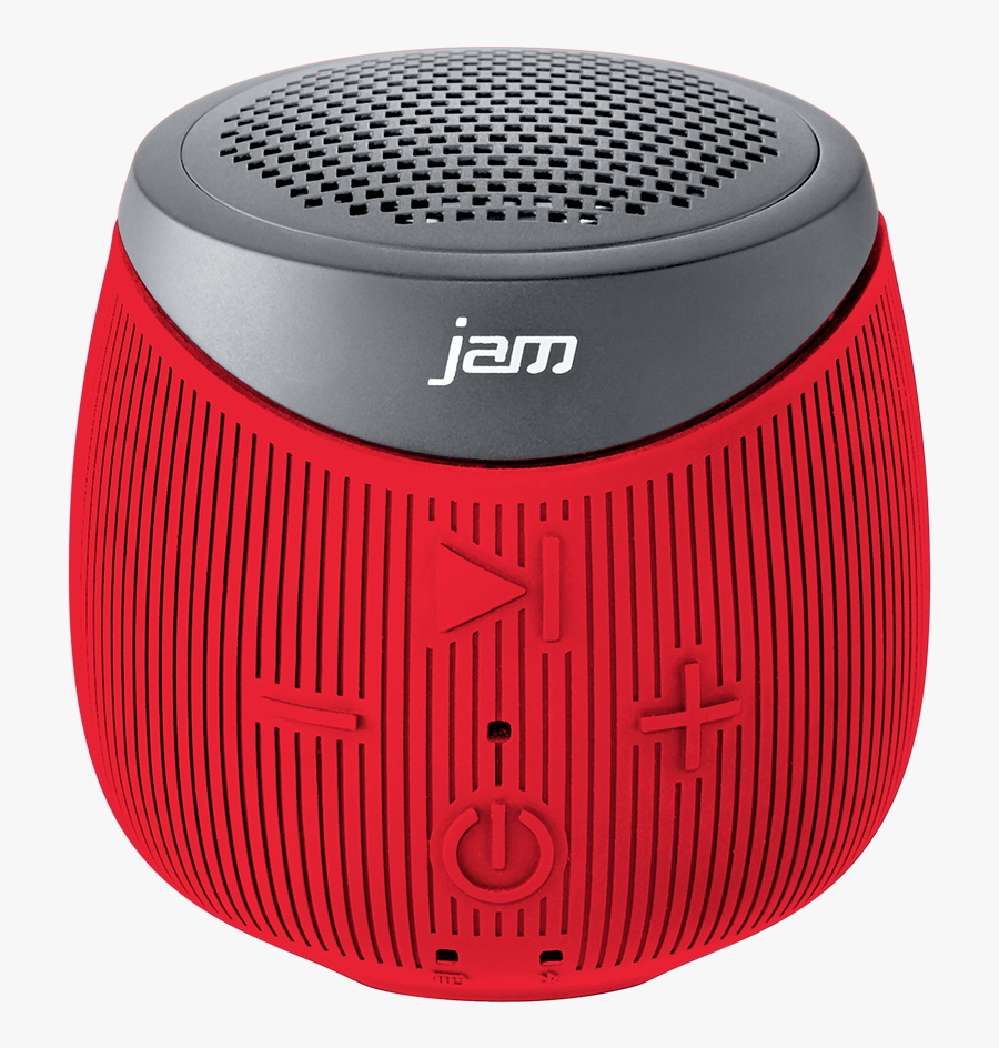 Red Bluetooth Speaker Png Clipart - Jam Wireless Bluetooth Speaker, Transparent Clipart