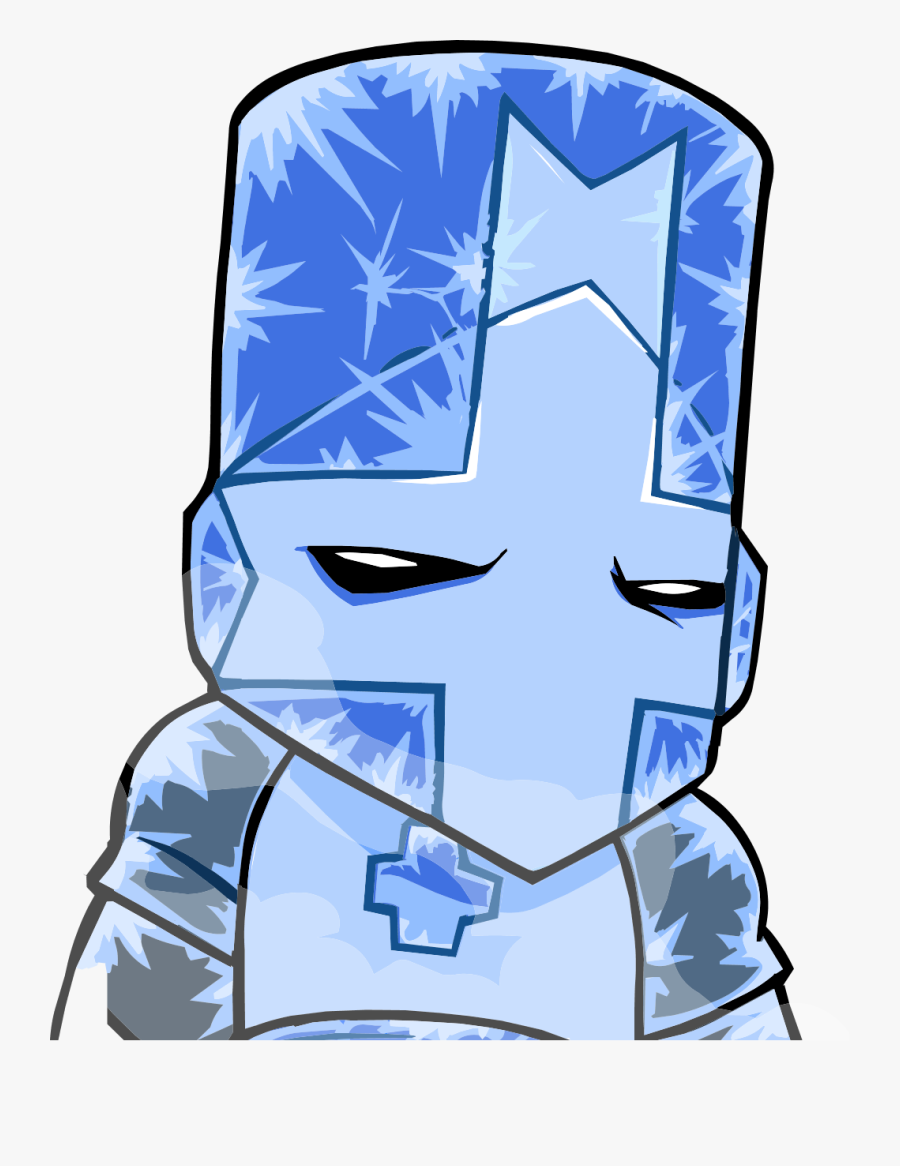 Castle Crashers Wiki - Blue Knight Castle Crashers Characters, Transparent Clipart