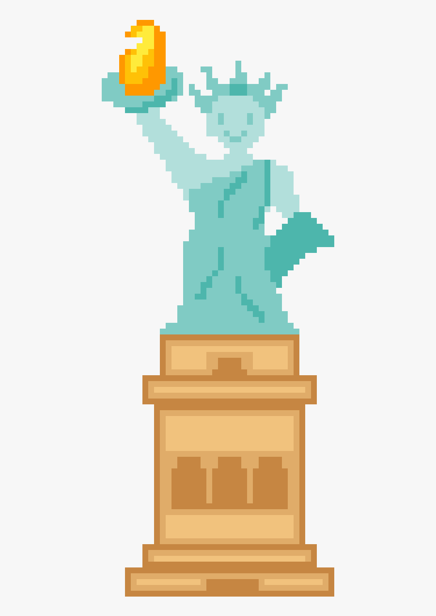 Statue Of Liberty - Clip Art, Transparent Clipart