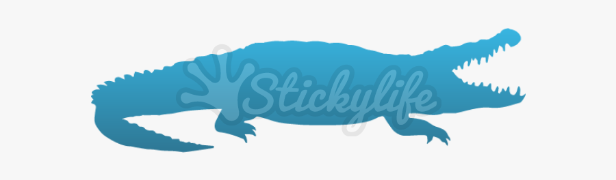 Alligator Decal, Transparent Clipart