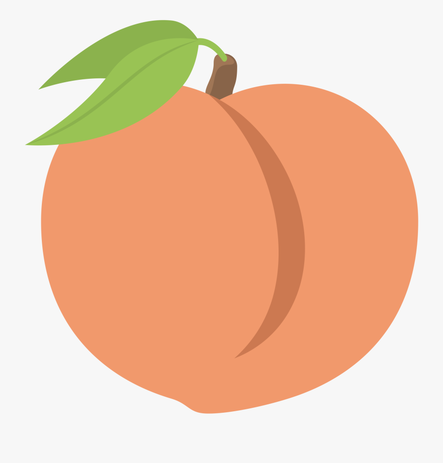 Transparent Emoji Peach Png - Transparent Background Peach Emoji , Free