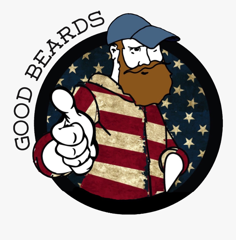 Goodbeards Beard Care - Cartoon, Transparent Clipart