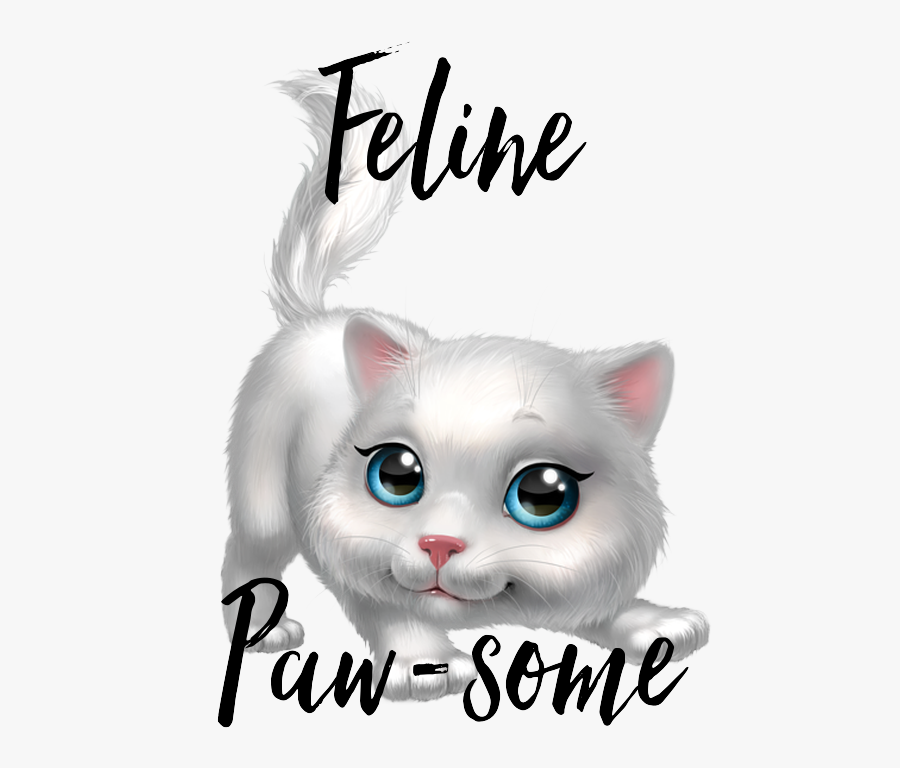 "feline Paw-some - Asian, Transparent Clipart