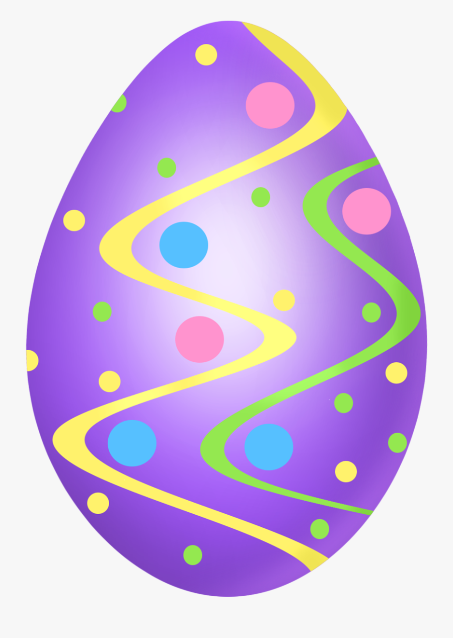 Easter Purple Egg Decoration Png Clipart Picture - Happy Easter Egg Clip Art, Transparent Clipart