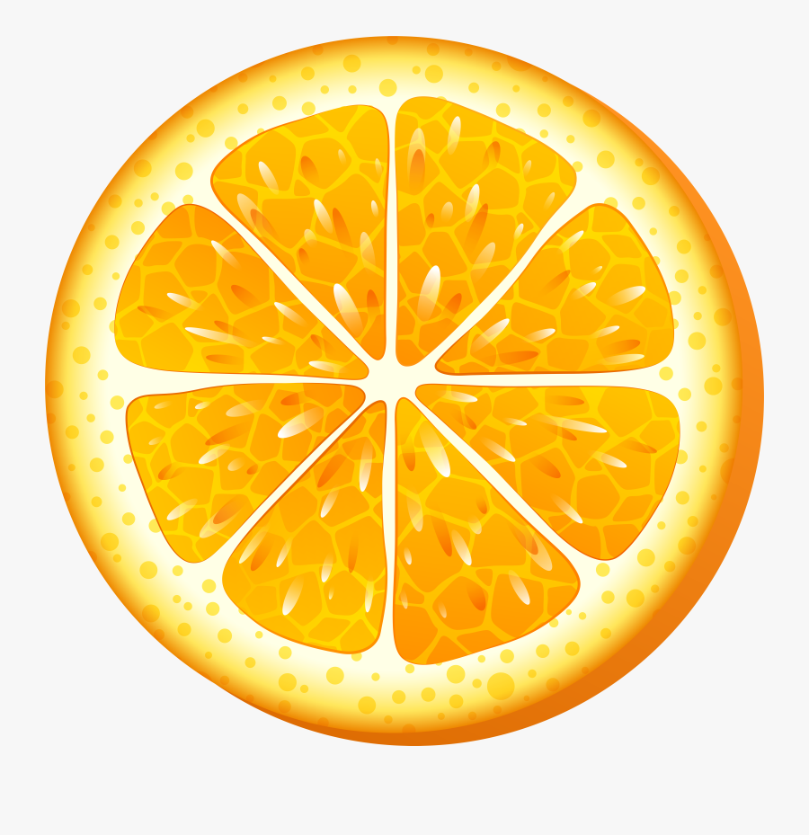 Transparent Oranges Clipart - Orange Slice Clipart, Transparent Clipart