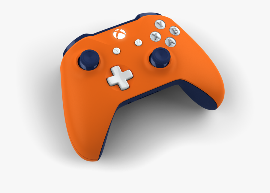 Illinois Fighting Illini - Blue And Orange Xbox One Controller, Transparent Clipart