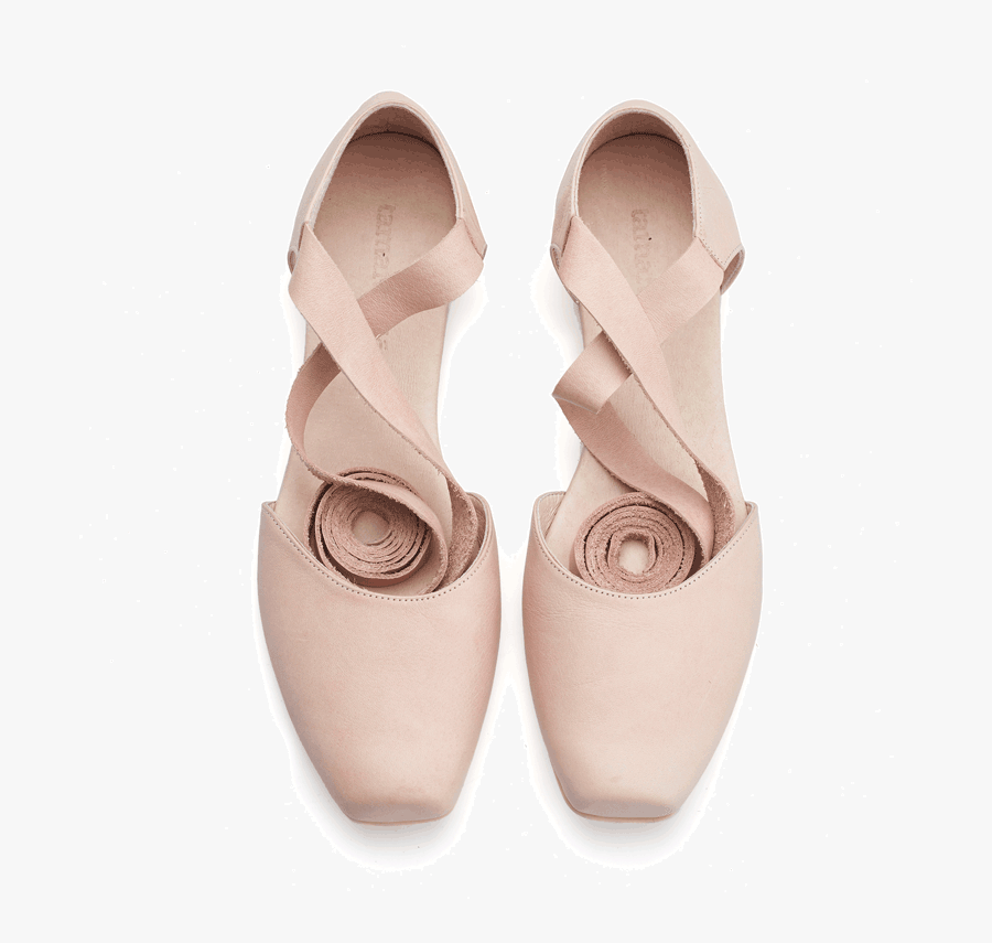 Clip Art The Beautiful For Lady - Ballerina Shoes, Transparent Clipart