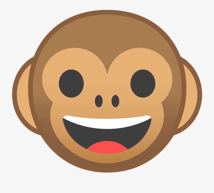 Monkey Face Png - Speak No Evil Monkey Cartoon, Transparent Clipart