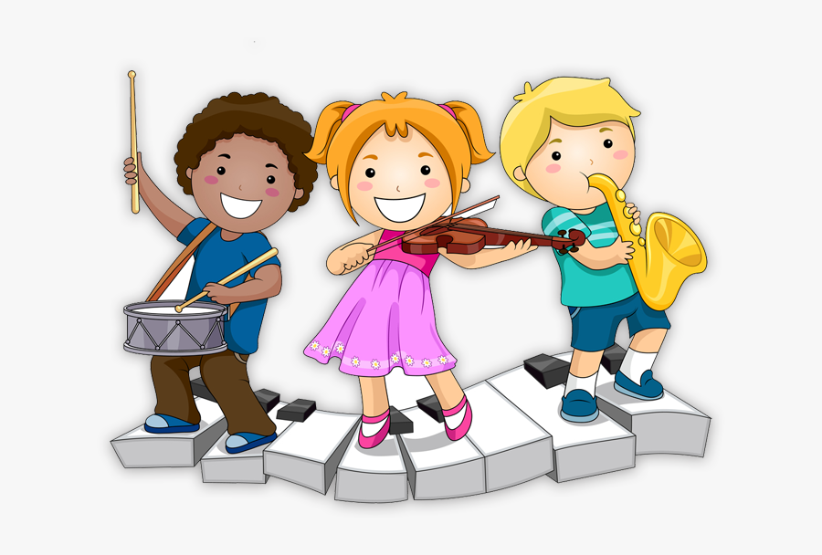 Music Concert Kids, Transparent Clipart