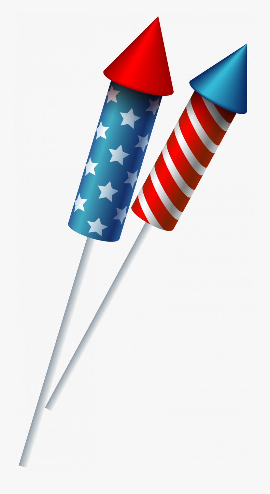 Firework Clipart Rocket Flag - 4th Of July Firework Clipart, Transparent Clipart