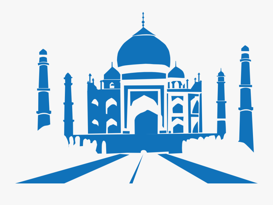 World Landmarks Egipt Paris Sydney Ny Taj Mahal - Taj Mahal Clip Art Png, Transparent Clipart