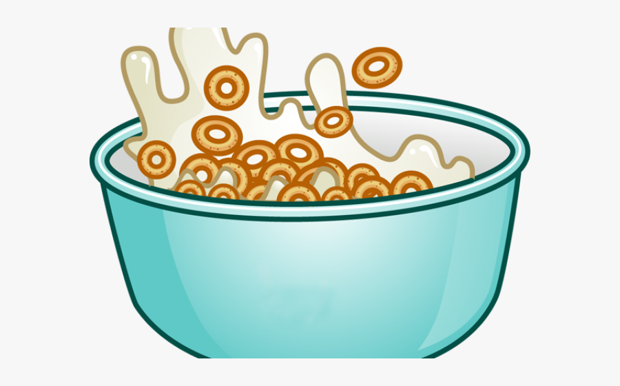 Owl Fall Cliparts Free - Bowl Of Cereal Cartoon, Transparent Clipart
