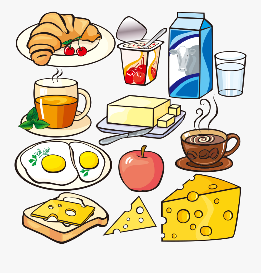 Brunch Clipart Kid Breakfast Free For Download On Rpelm - Food For Breakfast Clip Art, Transparent Clipart