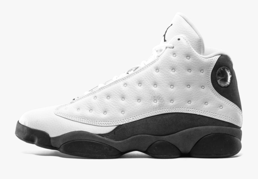 Collection Of - Jordan Retro 13 White Black Court Purple University, Transparent Clipart