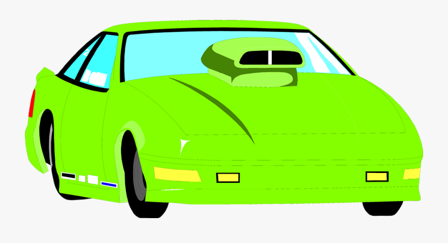 Green Race Car Clipart - Racecar Free, Transparent Clipart