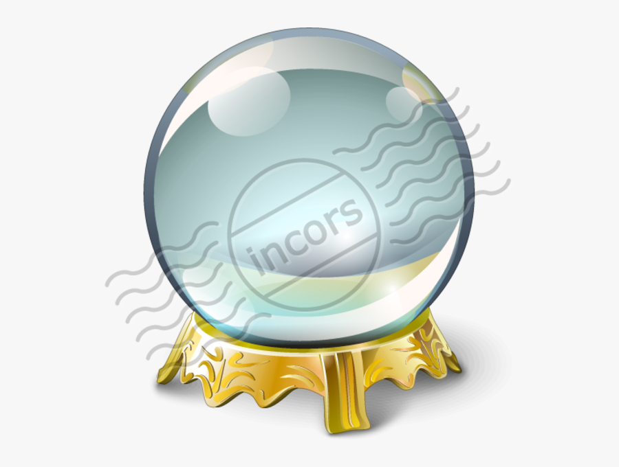 Crystal Ball Image - Crystal, Transparent Clipart