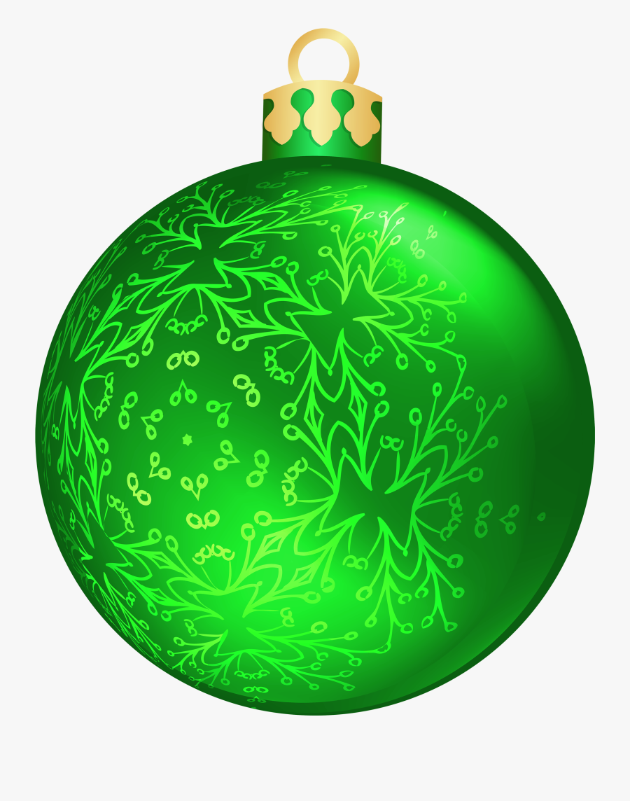 Green Christmas Ball Png Clipart - Christmas Ball Clipart Png , Free ...