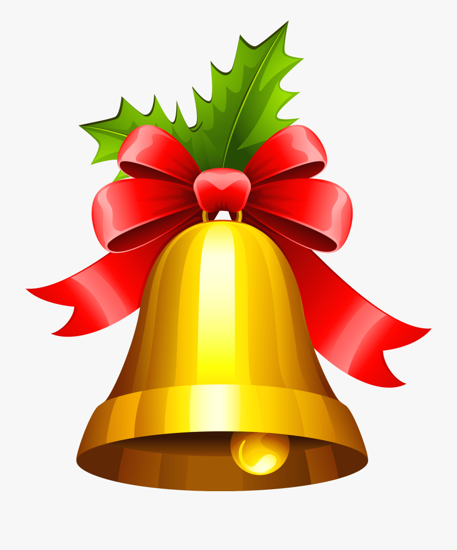 Transparent Bells Png - Christmas Bell Clipart , Free Transparent