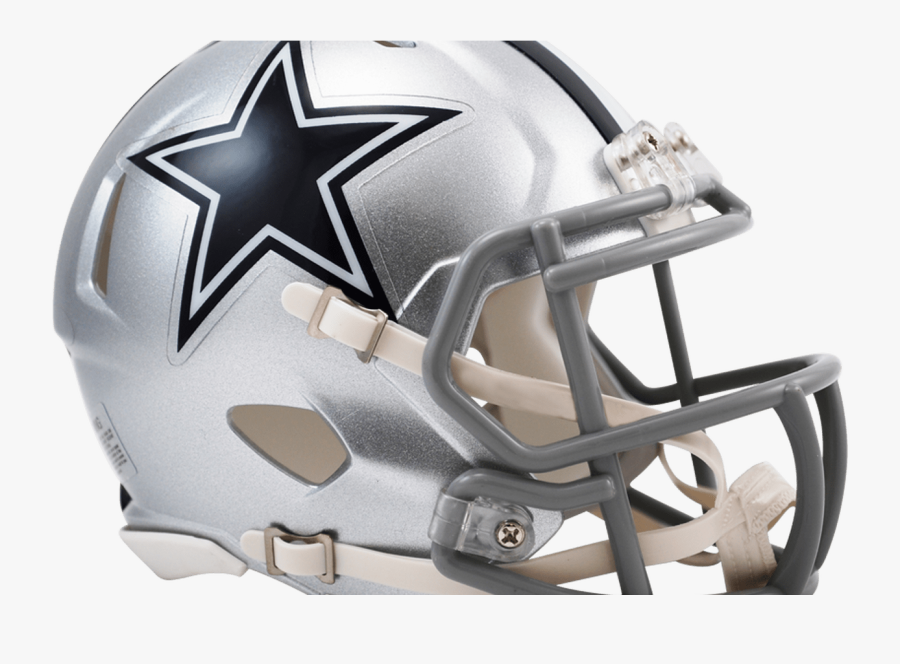 Football Helmet Clipart Grey - Dallas Cowboys Helmet, Transparent Clipart