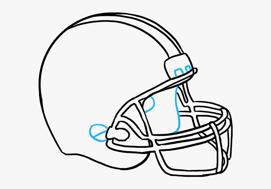 How To Draw Football Helmet - Football Helmet Drawing Easy , Free ...