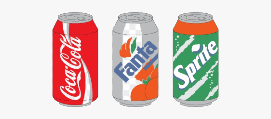 Soda Clipart Coke Product Coca Cola Can Vector Transparent - Transparent Coke Can Png, Transparent Clipart