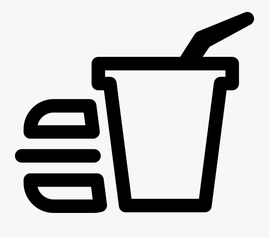 Burger, Burger And Cola, Coke, Cola, Fast Food, Soda, - Logo Food N Drink, Transparent Clipart