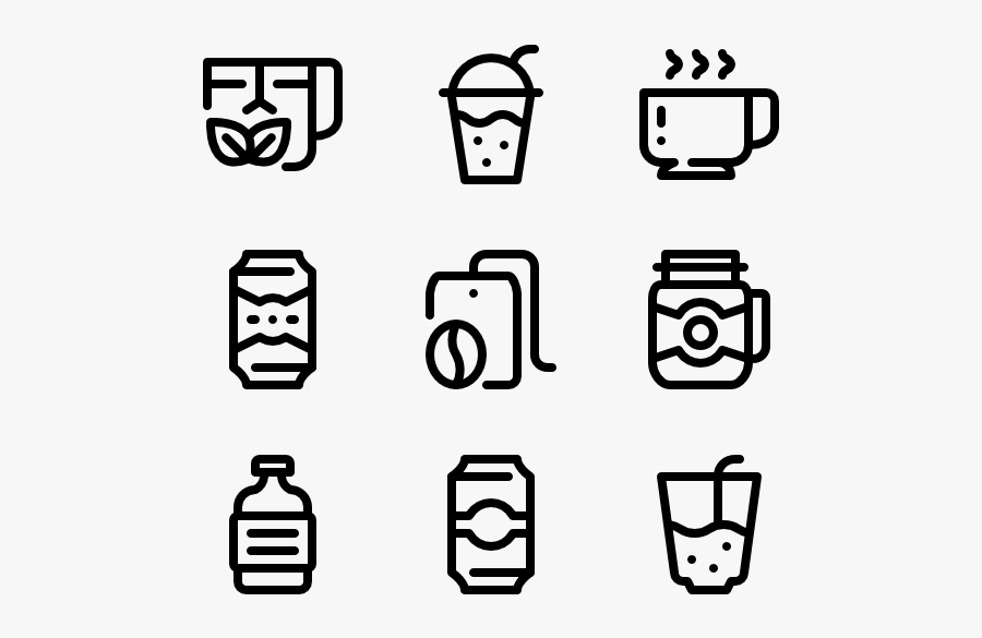 Beverages - Icono Manufactura, Transparent Clipart