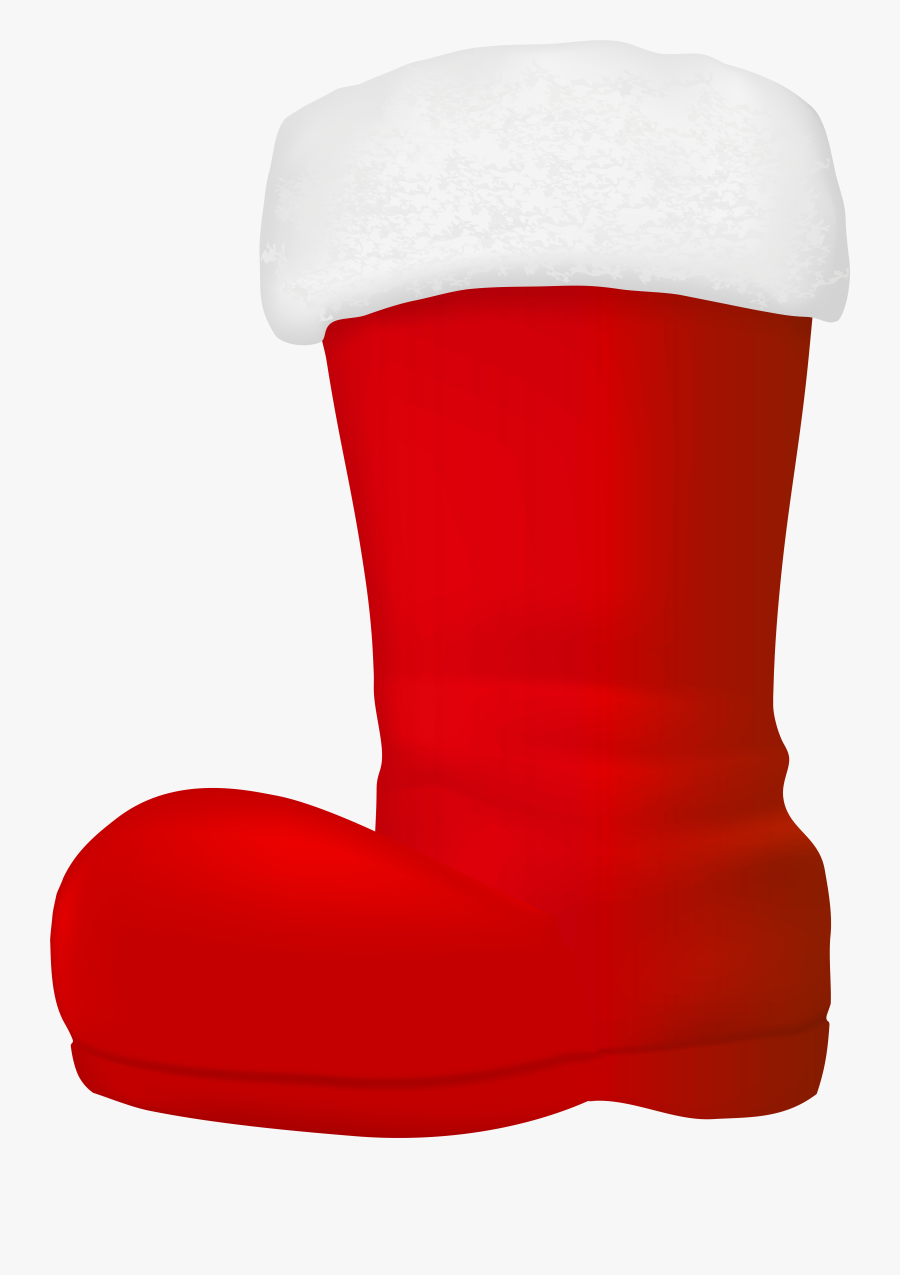 Cowboy Christmas Boot - Santa Claus Boots Clipart, Transparent Clipart