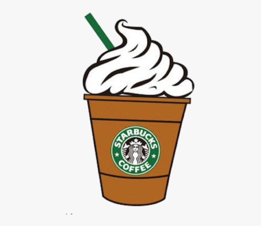 Clip Black And White Overlays Huge - Starbucks Sticker, Transparent Clipart