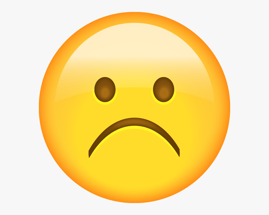 Sad Face Emoji Cartoon