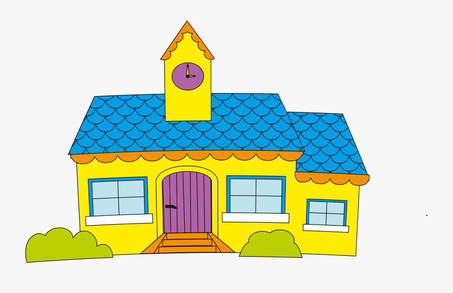 Elevation,area,house - Drawing Of Elementary School, Transparent Clipart