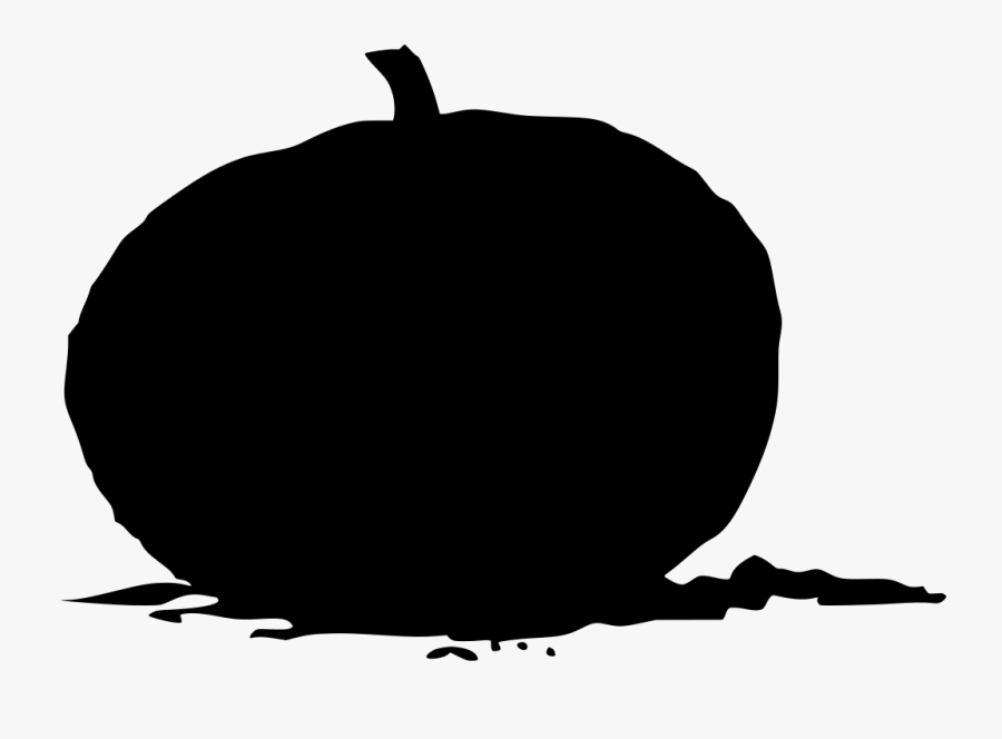 Transparent Jack O Lantern Silhouette Png - Cartoon Pumpkin Smile, Transparent Clipart