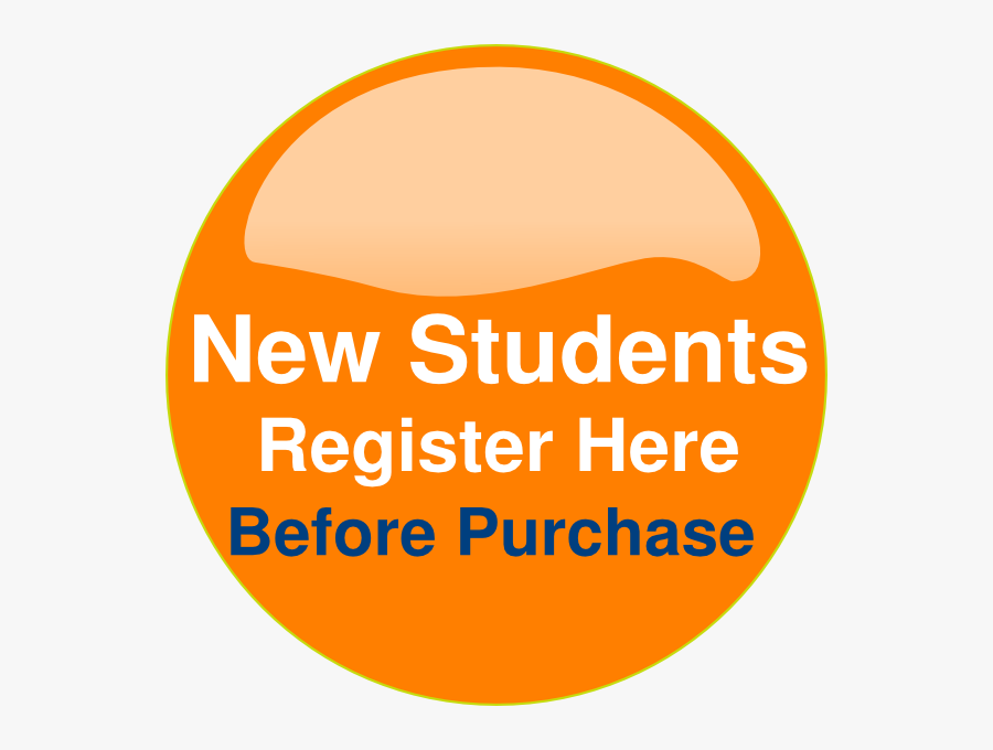 Student Register Button Svg Clip Arts - Circle, Transparent Clipart