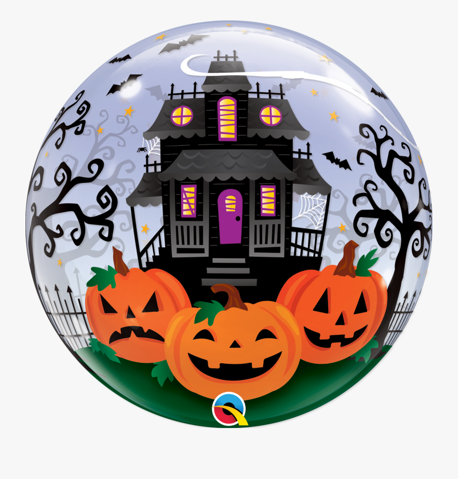 Happy Halloween Hexe - Bubble Qualatex Halloween, Transparent Clipart