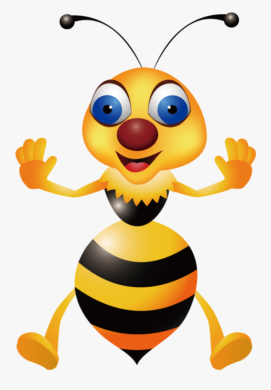 Hornet Clipart Wasp Sting Cartoon Cute Bee Hive Transparent Cartoon ...