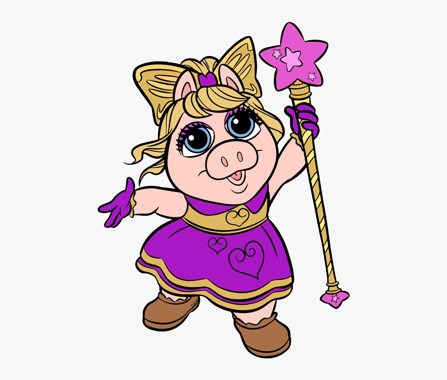 Muppet Babies Piggy, Transparent Clipart