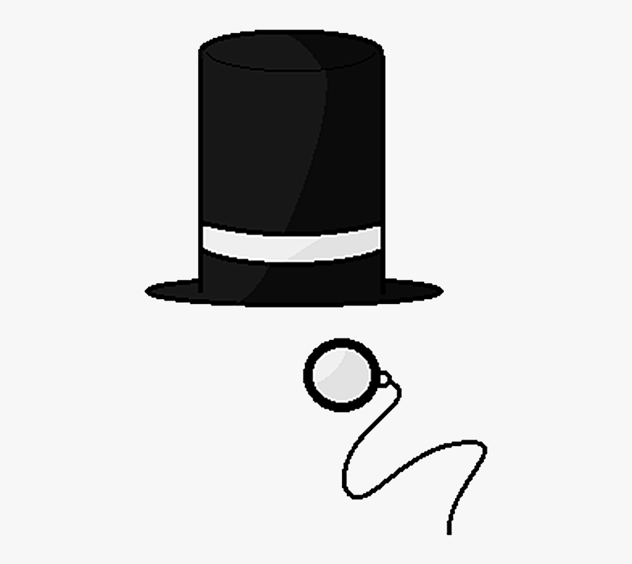 Monocle Top Hat Png Photo - Top Hat And Monocle Png, Transparent Clipart