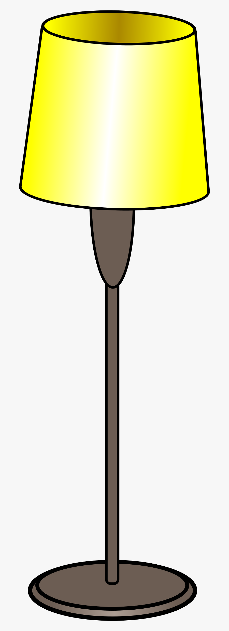 Lamp Big Image Png - Standing Lamp Clipart, Transparent Clipart
